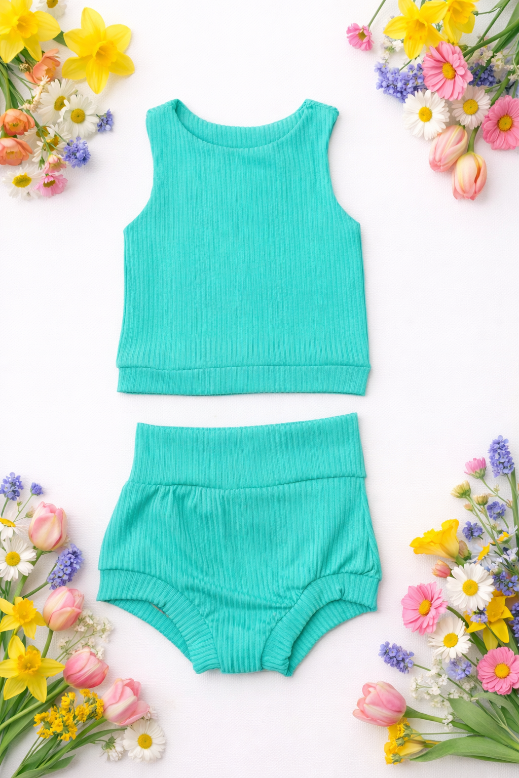 Racerback Tank and Bummies Set